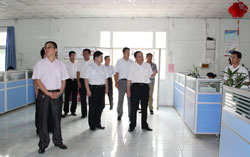 热烈欢迎德州市经信委、济宁市经信委领导莅临指导