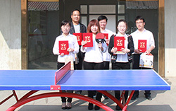 “健身杯”乒乓球比赛