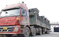 山东中煤工矿集团一批矿用设备发往哥伦比亚