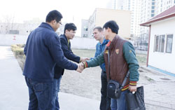 俄罗斯客商莅临山东中煤工矿集团考察采购