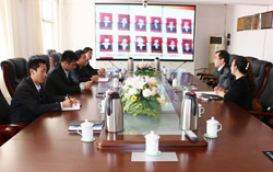 热烈欢迎蓝海领航公司领导莅临山东中煤工矿集团调研