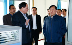 热烈欢迎济宁市商务局领导莅临山东中煤工矿集团视察指导