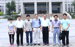 韩国客商一行莅临山东中煤集团考察学习设备安装