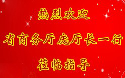 热烈欢迎省商务厅庞魁霞副厅长一行莅临中煤集团考察