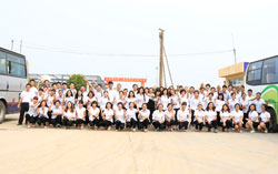 中煤集团领导干部及业务骨干参观集团新建电子商务产业园基地