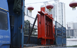 中煤集团一批矿用防水设备发往泰安东平