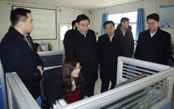 热烈欢迎烟台市领导一行莅临中煤集团参观考察