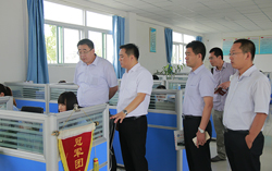 热烈欢迎威海市经信委、济宁市经信委领导莅临中煤集团考察