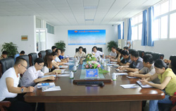 热烈欢迎高新区领导及企业负责人莅临中煤集团考察座谈