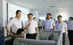 热烈欢迎山东省信息产业现场推进会考察团莅临中煤集团参观