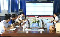 热烈欢迎中国移动济宁分公司领导一行莅临中煤合作洽谈