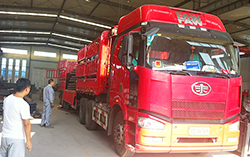 中煤集团一批矿山支护设备发往内蒙古