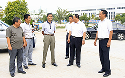 热烈欢迎潍坊市经信委领导莅临中煤集团考察