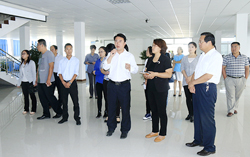 热烈欢迎德州高新区总工会领导莅临集团参观考察