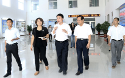 热烈欢迎德州高新区总工会领导莅临集团参观考察