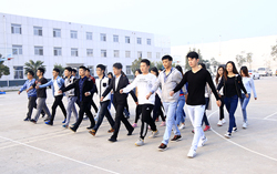 山东中煤集团开展新入职员工军训活动