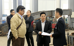 热烈欢迎印度尼西亚客商莅临集团考察采购