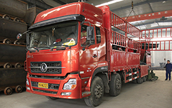 中煤集团一批平板车发往湖北武汉