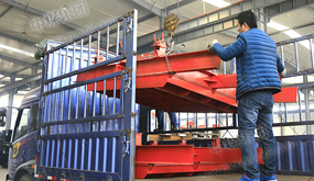 中煤集团防水密闭门、防火栅栏门等设备发往烟台