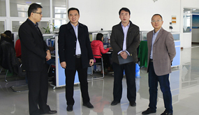 热烈欢迎高新区、太白湖新区领导莅临我集团参观指导