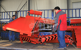 中煤集团一批新型挡车器发往江苏徐州