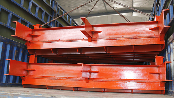 中煤集团一批防水密闭门发往烟台