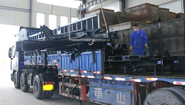 中煤集团一批阻车器发往山西太原