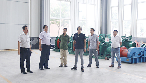 热烈欢迎济宁市外办领导莅临中煤集团参观考察