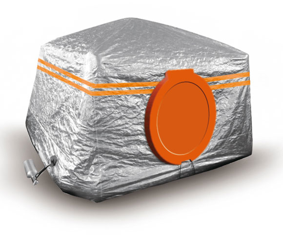 软体救生舱的主要特点