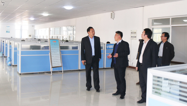 热烈欢迎邹城市唐村镇高书记一行莅临中煤集团考察合作