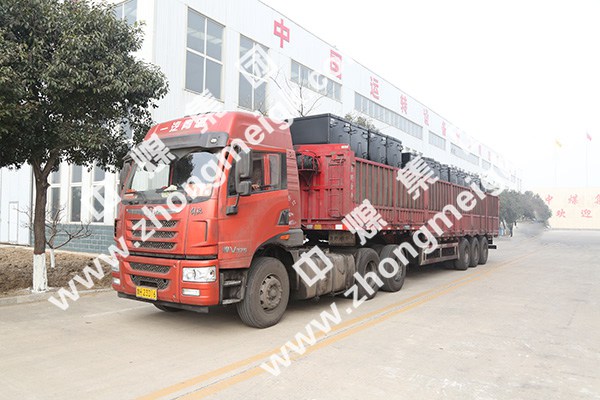 中煤集团一批固定式矿车发往山西晋中