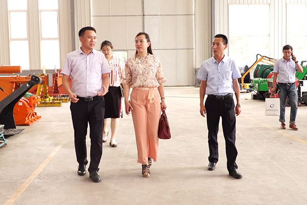 热烈欢迎山东省跨境电子商务协会领导莅临中煤集团参观指导