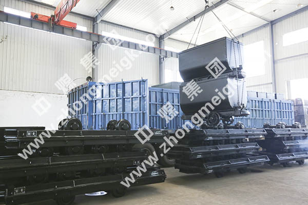 中煤集团一批固定式矿车发往山西忻州