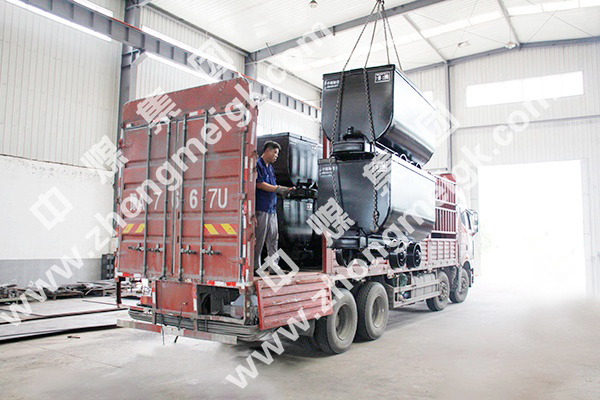 中煤集团一批固定式矿车发往河南禹州