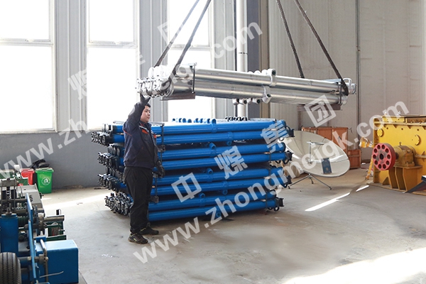 一批悬浮式单体液压支柱再次发往山西大同