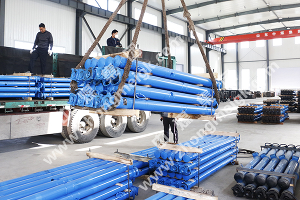 中煤集团液压支柱设备一天发货两个城市